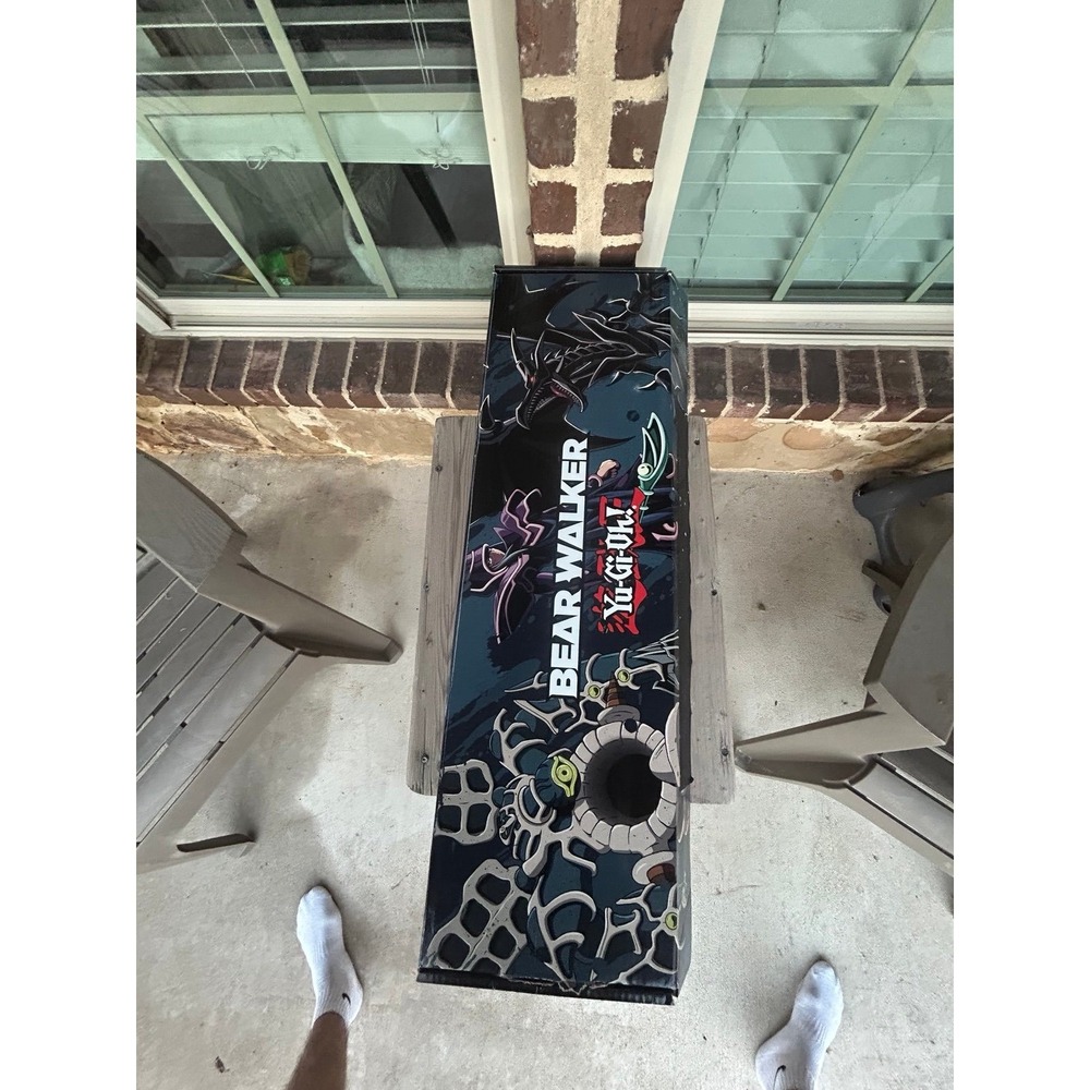 RARE Bear Walker x Yu-Gi-Oh! Holographic Red-Eyes Toon Dragon Skateboard#42/100